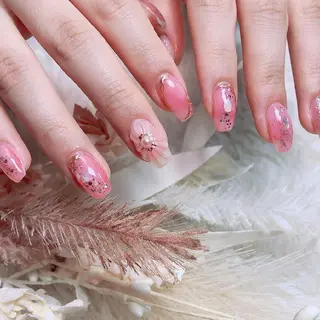 セミロング ネイル ☺︎山部 志麻☺︎のネイルデザイン