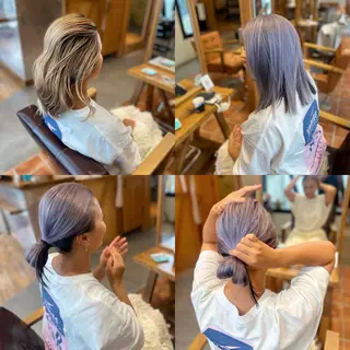 ミディアム カラー 木村丈晴✂️ご来店 お待ちしてます😊のヘアスタイル
