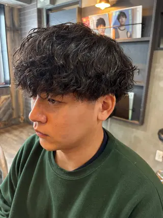 メンズ La fith hair ray所属・韓国パーマ×ブリー チカラー/KAITOのヘアスタイル