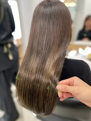 ロング カラー 髪質改善/茅ヶ崎 マツモト リョウのヘアスタイル