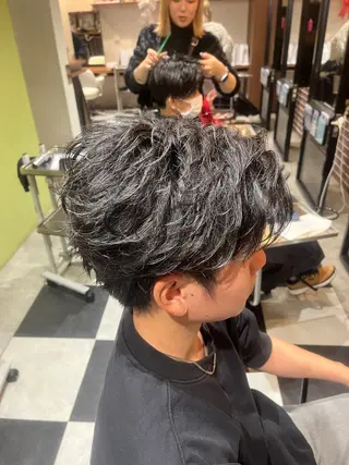 ショート パーマ メンズ 🎧メンズパーマ特化 /RUI🎧のヘアスタイル