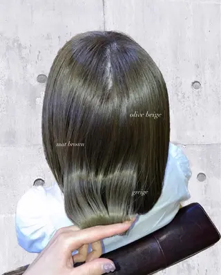 ミディアム カラー Miku❇️ フェイスレイヤーのヘアスタイル