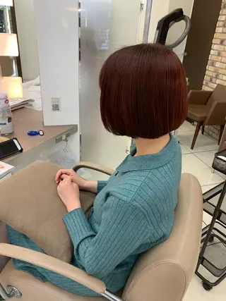 ショート カラー ママ美容師まつげ 🤍まき🤍のマツエク・マツパデザイン