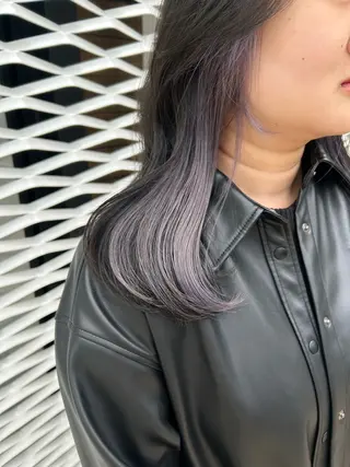 ロング カラー ヘアアレンジ yuka .のヘアスタイル