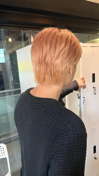 カラー 【ボブ】縮毛矯正/ 船橋駅5分/鈴木杏美のヘアスタイル