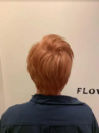 ショート カラー メンズ FLOW所属・Shouei  のヘアスタイル