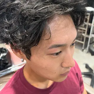 メンズ アイブロウ 杉本 奈々美のヘアスタイル