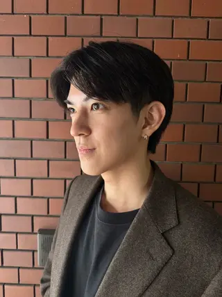 メンズ Kaede🪽🦢 透け感カラーのヘアスタイル