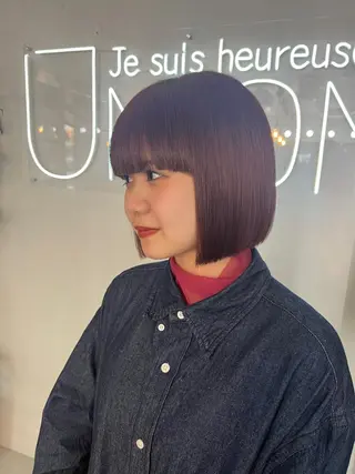 ミディアム je suis heureuse所属・ハイライトカラー 🌀ゆい❣️のヘアスタイル