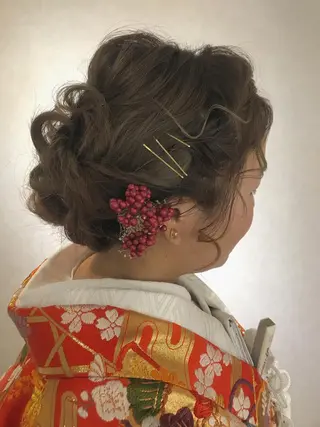 ヘアアレンジ hyochi所属・久井 由香のヘアスタイル