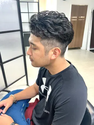 ショート パーマ メンズ メンズパーマの達人 /タカシマ　ダイスケのヘアスタイル