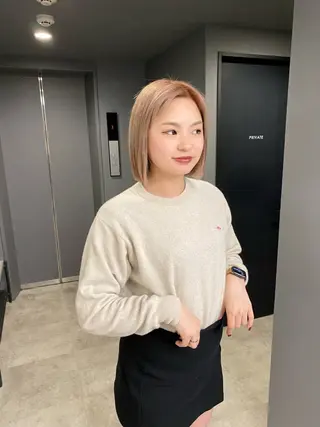 ショート 重里 瑠花のヘアスタイル