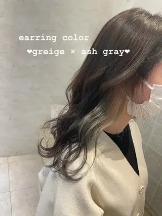 ロング Kanami/韓国風 /艶カラーのヘアスタイル