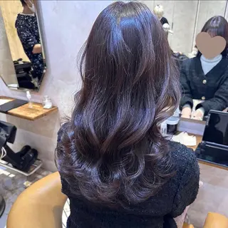 セミロング 大人ボブ/透明感 カラー/松原和志のヘアスタイル