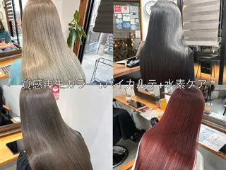 ロング カラー miyu 🦋のヘアスタイル