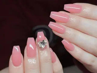 ネイル DarkHoney Enamiのネイルデザイン