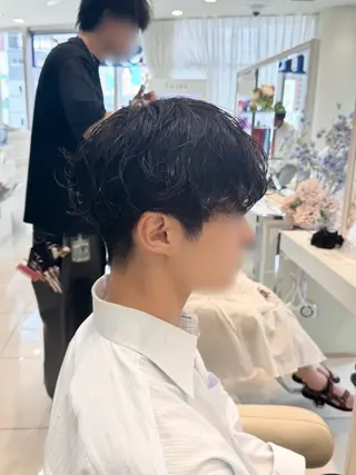 パーマ メンズ 【𝐀𝐬𝐡-池袋 】ひな 🎀💭のヘアスタイル