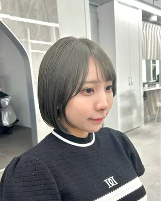 ショート 韓国顔まわり/前髪 /レイヤー/いつきのヘアスタイル