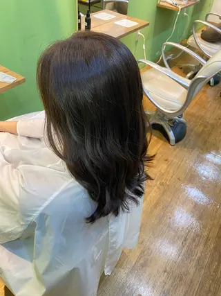 ロング カラー 【エシカル】 HOSOMIのヘアスタイル