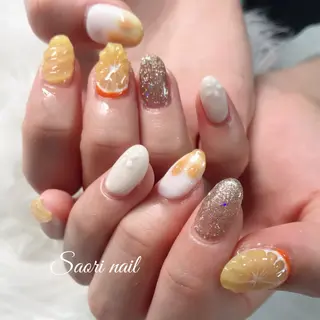 ネイル 長さだし特化サロン SAORINAILのネイルデザイン