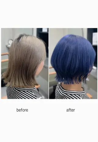 カラー nico麻生 加賀谷 すみれのヘアスタイル