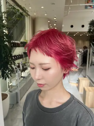 ショート カラー kako　ショート ボブのヘアスタイル