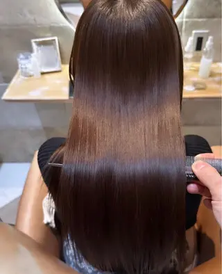 ロング 韓国ヘア/髪質改善 /Harunaのヘアスタイル