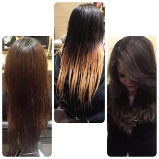 ミディアム セミロング ロング カラー ヘアアレンジ マックスケリー大阪梅田所属・梅田フラット120本 natsukiのマツエク・マツパデザイン