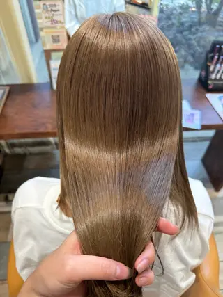 ミディアム カラー 岡本 尚也のヘアスタイル