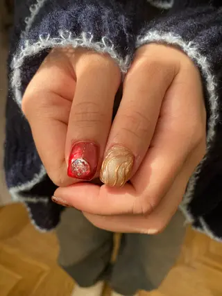 ネイル 草加ニュアンスネイル 🌚hersのネイルデザイン