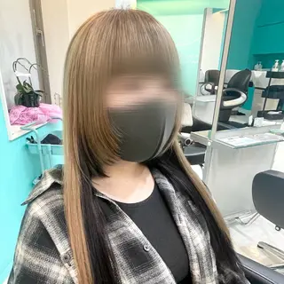 ロング カラー Natsuki🤍 透明感×艶カラー🫧のヘアスタイル