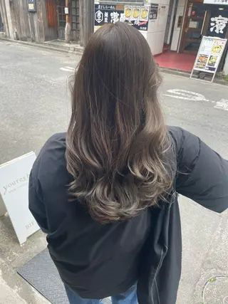 ロング マホ/日吉/髪質改善 /レイヤー/ガーリーのヘアスタイル