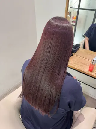 ロング カラー ハガ コトコのヘアスタイル