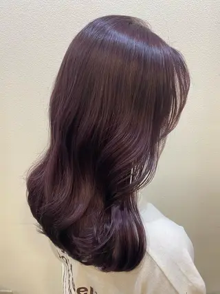 セミロング 似合わせレイヤーカッ ト🩶瀧本美咲のヘアスタイル