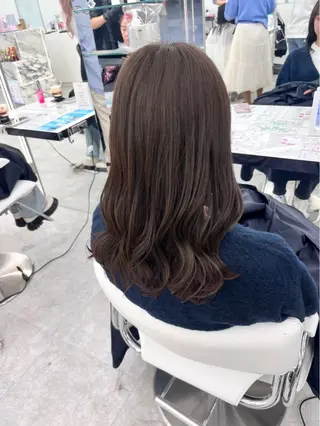 ロング カラー 透明感/韓国風 🇰🇷RYUKIのヘアスタイル