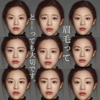 アイブロウ 🌙mai🌙 パリジェンヌ/眉毛のマツエク・マツパデザイン