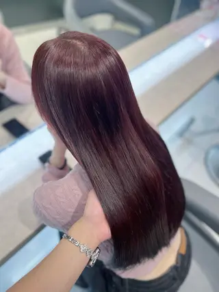 ロング 川上 春香のヘアスタイル