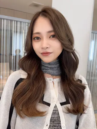 ロング ✨上品可愛い 垢抜けカラー/後藤✨のヘアスタイル