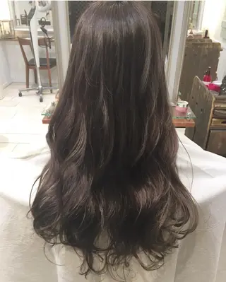 カラー 透明感・艶カラー/ 坂田友梨奈のヘアスタイル