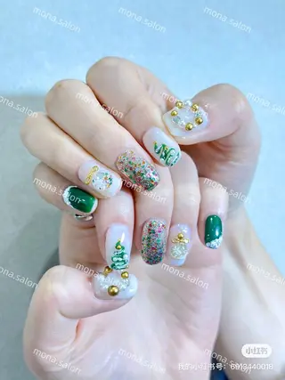 ネイル Mona【パラジェル ・長さ出し専門店】のネイルデザイン
