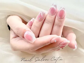 ネイル ワンホンネイル 韓国ネイルのネイルデザイン