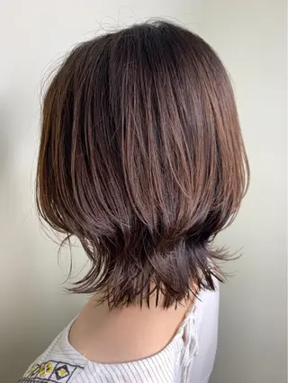 ミディアム カラー Hair resort Aiのヘアスタイル
