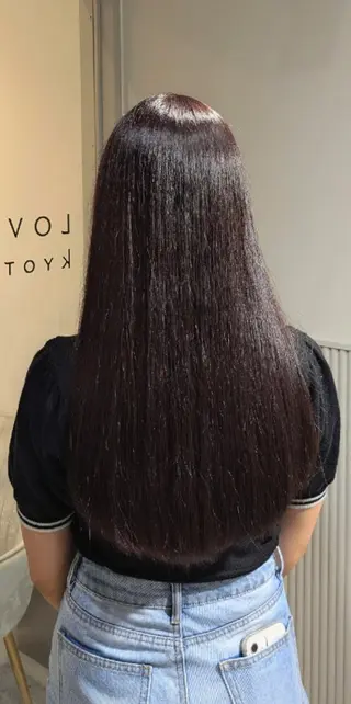 ロング 髪質改善/縮毛矯正/ クロサカ ユウナのヘアスタイル