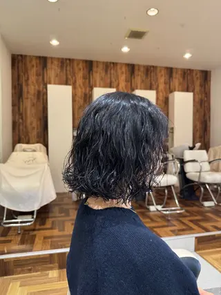 パーマ 藤原 剛のヘアスタイル