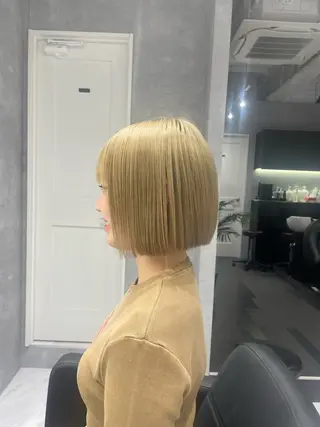 ショート CS made by SHACHU 栄所属・💖艶カラー💖 mikuのヘアスタイル