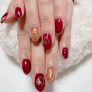 ネイル The Best Beauty受付担当のヘアスタイル