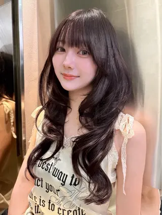 ロング Lond profil 浦和所属・設樂彩乃 /浦和/韓国ヘアのヘアスタイル