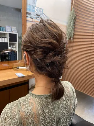 ヘアアレンジ GO TODAY SHAiRE  SALON  名古屋店所属・miho 🌼🌼🌼のヘアスタイル