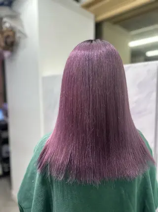 ミディアム プルエクステ/カラー ⭐️KIR̋Aのヘアスタイル