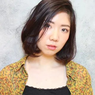 ミディアム スタイル 相模大野のヘアスタイル